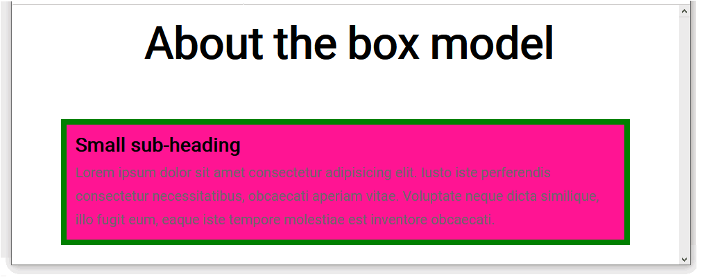 Introduction to the Box Model